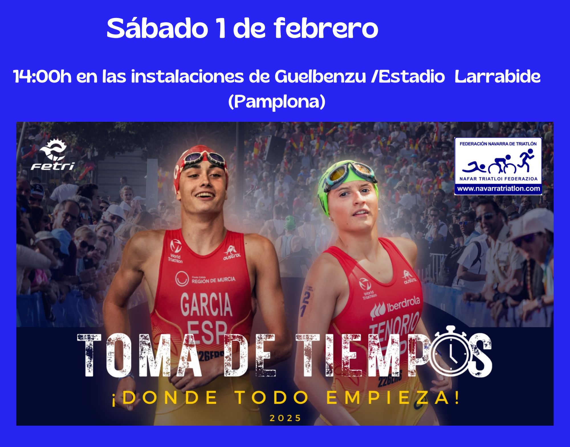 Toma de Tiempo FNT/FETRI 2025